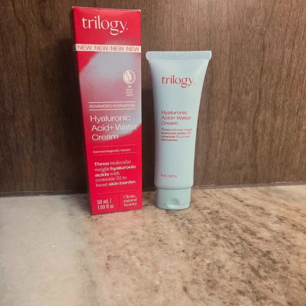 NIB trilogy Hyaluronic Acid+ Water cream sealed